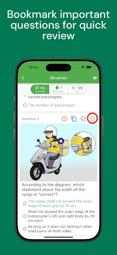 YiYiGO: Motorbike License Test ডাউনলোড করুন – ২০২৬ মটরসাইকেল পরীক্ষা - Screenshot 4