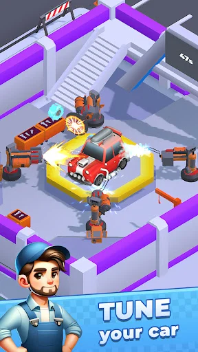 Chrome Garage: Idle Cars ডাউনলোড করুন – সেরা কার রিপেয়ার গেম - Screenshot 18
