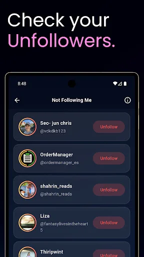 InView ডাউনলোড করুন – ইনস্টাগ্রাম ফলোয়ার ও অ্যানালাইটিক্স টুল - Screenshot 8