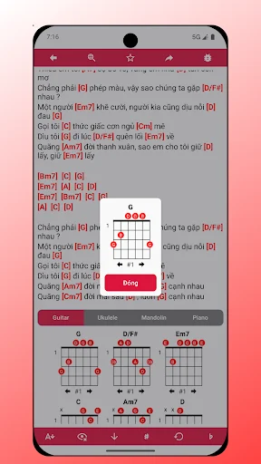 Music Book (Guitar Chords) ডাউনলোড করুন – অফলাইন কর্ড অ্যাপ - Screenshot 6