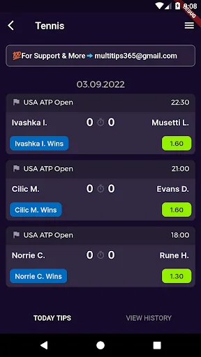 Multi Betting Tips ডাউনলোড করুন – সেরা স্পোর্টস প্রেডিকশন অ্যাপ - Screenshot 7