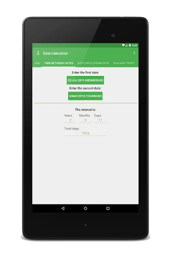 Date Calculator Pro ডাউনলোড করুন – সঠিক তারিখ গণনার সহজ উপায় - Screenshot 4