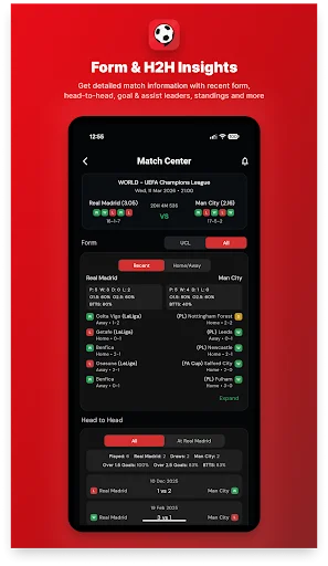 Puntsville: Live Scores & Tips ডাউনলোড করুন – ফুটবল আপডেট ও প্রেডিকশন - Screenshot 4