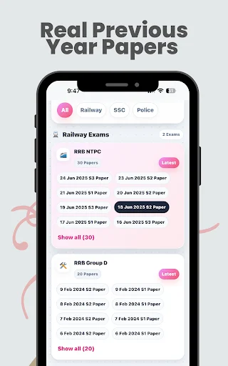 RRB NTPC Group D GK 2026 ডাউনলোড করুন – সেরা প্রস্তুতি অ্যাপ - Screenshot 14