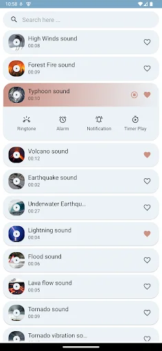 Disaster Sounds ডাউনলোড করুন – প্রাকৃতিক দুর্যোগের রিংটোন - Screenshot 5