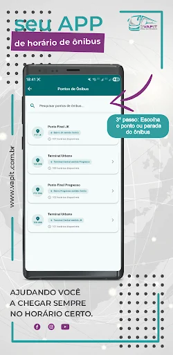 Vapit – Bus Time ডাউনলোড করুন: বাসের সঠিক সময় জানুন সহজে - Screenshot 4