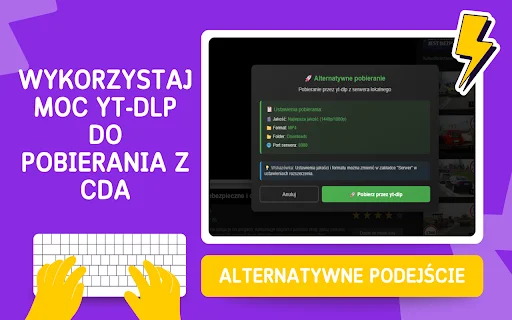 CDA.pl Auto Downloader PRO ডাউনলোড করুন – সেরা ভিডিও ডাউনলোডার - Screenshot 2
