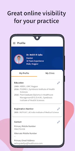Healthcoco+ ডাউনলোড করুন – এআই ভিত্তিক প্র্যাকটিস ম্যানেজমেন্ট - Screenshot 5