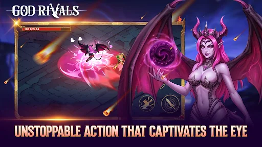 God Rivals: RPG Roguelike ডাউনলোড করুন – ডার্ক ফ্যান্টাসি অ্যাকশন গেম - Screenshot 14