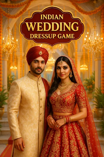 Indian Wedding DressUp Makeup ডাউনলোড করুন – সেরা ব্রাইডাল মেকওভার গেম - Screenshot 1