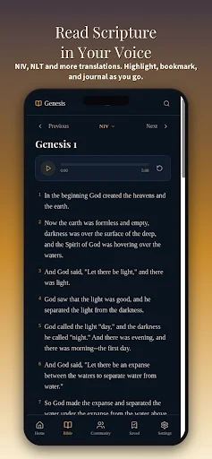 FaithFlow: Daily Walk With God – অফলাইন বাইবেল ও প্রার্থনা অ্যাপ - Screenshot 2