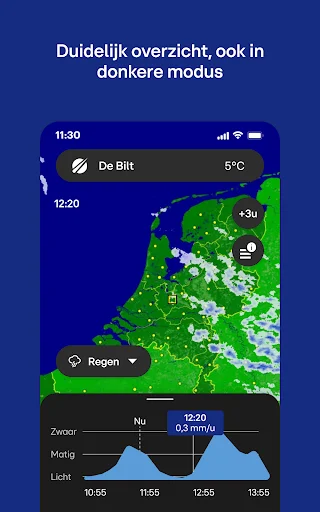 Buienradar – আবহাওয়া আপডেট ও বৃষ্টির পূর্বাভাস ডাউনলোড করুন - Screenshot 12