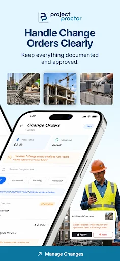 Project Proctor: Construction ডাউনলোড করুন – নির্মাণ কাজ ব্যবস্থাপনার সেরা অ্যাপ - Screenshot 6