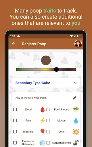Happy Poop ডাউনলোড করুন – অন্ত্রের স্বাস্থ্যের সহজ ট্র্যাকার - Screenshot 10