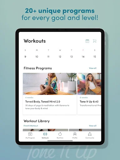 Tone It Up: Fitness App ডাউনলোড করুন – নারীদের সেরা ফিটনেস গাইড - Screenshot 11