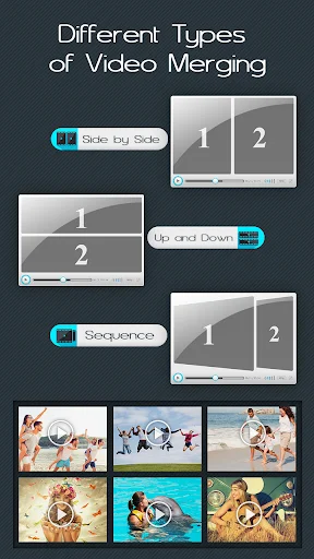 Video Merge: Joiner & Combiner ডাউনলোড করুন – সেরা ভিডিও এডিটর - Screenshot 1