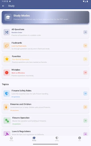 FSC Prep – California Gun Test ডাউনলোড করুন – সেরা অনুশীলন গাইড - Screenshot 10