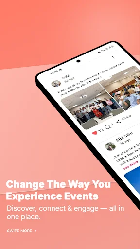 AayoApp ডাউনলোড করুন – কাছাকাছি ইভেন্টে যোগ দিন ও নতুন বন্ধু তৈরি করুন - Screenshot 1
