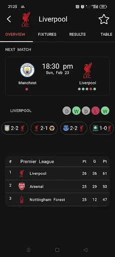Football Livescores ডাউনলোড করুন – ফুটবল আপডেট ও প্রেডিকশন - Screenshot 7