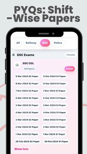 SSC CGL 2026 GK & Daily CA ডাউনলোড করুন – সেরা প্রস্তুতি অ্যাপ - Screenshot 7