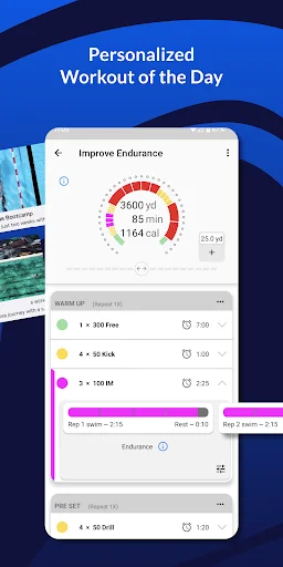 MySwimPro অ্যাপ ডাউনলোড করুন – সাঁতার প্রশিক্ষণের সেরা গাইড - Screenshot 5