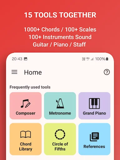 Music Theory Companion ডাউনলোড করুন – মিউজিক থিওরি ও কর্ড শেখার সেরা অ্যাপ - Screenshot 9