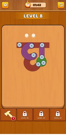Screw Nuts Jim ডাউনলোড করুন – সেরা নাট ও বোল্ট পাজল গেম - Screenshot 16