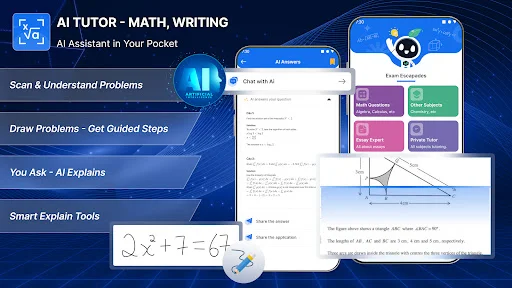AI Math Tutor ডাউনলোড করুন – গণিত সমাধানের সেরা অ্যাপ - Screenshot 1