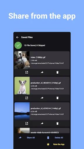 Convert Video to GIF ডাউনলোড করুন – দ্রুত ও উচ্চমানের GIF তৈরি - Screenshot 5