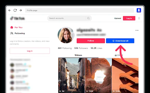 Mass TikTok Video Downloader ডাউনলোড করুন – ওয়াটারমার্ক ছাড়া - Screenshot 2