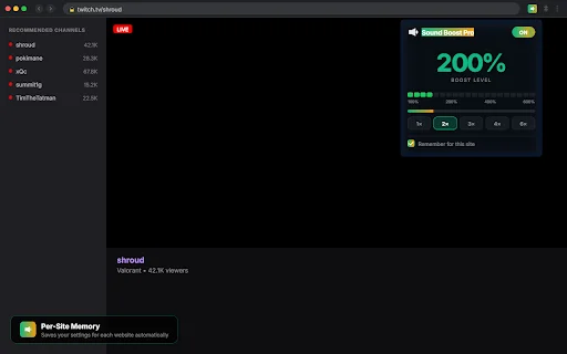 Sound Boost Pro ডাউনলোড করুন – অডিও ভলিউম ৬০০% বৃদ্ধি করুন - Screenshot 4