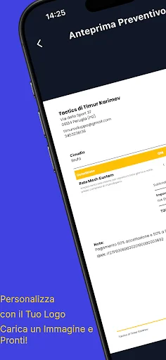 Preventivi Smart con AI ডাউনলোড করুন – পেশাদার PDF তৈরি করুন - Screenshot 2