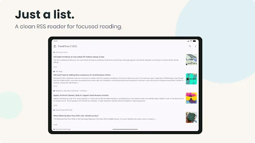FeedFlow RSS Reader ডাউনলোড করুন – সেরা অ্যাড-ফ্রি আরএসএস রিডার - Screenshot 6