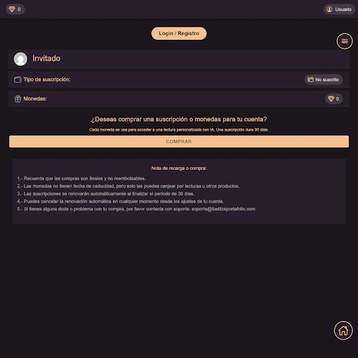 Tarot Encantado ডাউনলোড করুন – সেরা ফ্রি ট্যারোট ও ওরাকল অ্যাপ - Screenshot 5