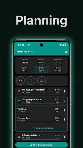 Budgetum: Budget Planner ডাউনলোড করুন – সেরা বাজেট ট্র্যাকার অ্যাপ - Screenshot 4