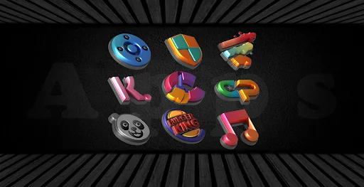 Auric Dark – 3D Icon Pack ডাউনলোড করুন – প্রিমিয়াম আইকন - Screenshot 18
