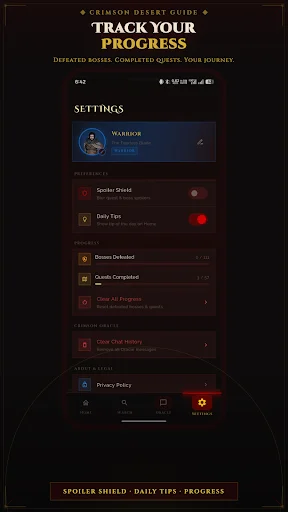 Crimson Desert: Fan Guide ডাউনলোড করুন – বস ও মিশন টিপস - Screenshot 8