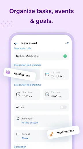 Calendar 2026 ডাউনলোড করুন – সেরা ইভেন্ট ও টাস্ক ম্যানেজমেন্ট অ্যাপ - Screenshot 6