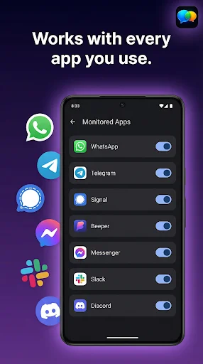 AI Notifications ডাউনলোড করুন – চ্যাট নোটিফিকেশন সারাংশ পান - Screenshot 5