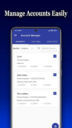 Account Manager অ্যাপ ডাউনলোড করুন – আয় ও ব্যয়ের হিসাব রাখুন সহজে - Screenshot 2