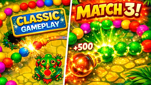 Marble Frog: Jungle Ball Blast ডাউনলোড করুন – সেরা পাজল গেম - Screenshot 1