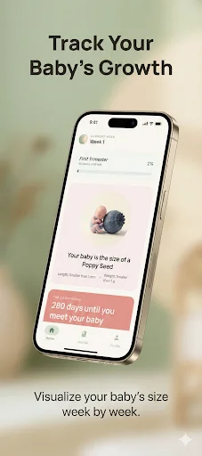 Nestling Pregnancy Tracker ডাউনলোড করুন – AI ডৌলা ও গর্ভাবস্থা ট্র্যাকার - Screenshot 1