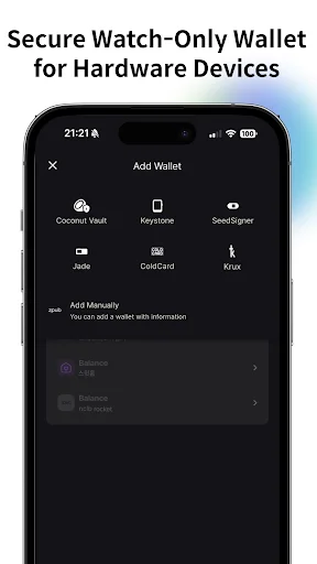 Coconut Wallet ডাউনলোড করুন – বিটকয়েন সেলফ-কাস্টডি সহজ করুন - Screenshot 2
