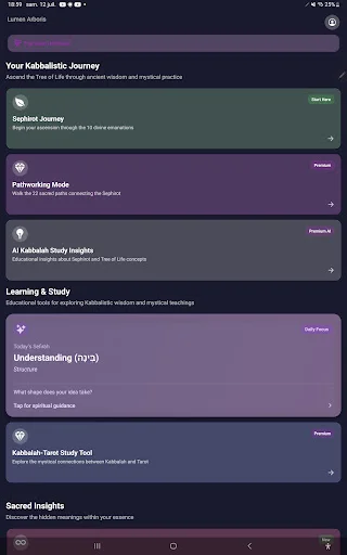 Lumen Arboris ডাউনলোড করুন – কাবালাহ এবং সেফিরোত শিক্ষা - Screenshot 9