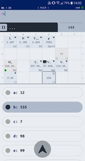 Scriptorium Tech Calculator ডাউনলোড করুন – স্প্রেডশিট ক্যালকুলেটর - Screenshot 6