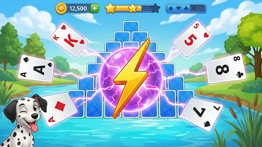Patience Solitaire TriPeaks ডাউনলোড করুন – সেরা কার্ড গেম - Screenshot 1