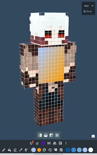 Minecraft-এর জন্য 3D Skin Editor ডাউনলোড করুন – সেরা মোবাইল স্কিন এডিটর - Screenshot 19