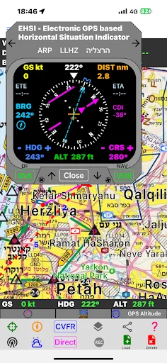 Air Map Israel ডাউনলোড করুন – নিয়ন্ত্রিত ফ্লাইটের জন্য সেরা নেভিগেশন - Screenshot 8
