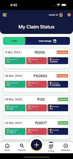 E Claim (Jyothy Labs) ডাউনলোড করুন – সেরা এমপ্লয়ি এক্সপেন্স ম্যানেজমেন্ট অ্যাপ - Screenshot 6