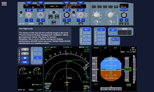 A320 CBT ডাউনলোড করুন – ফ্লাইট সিমুলেটর ও ট্রেনিং অ্যাপ - Screenshot 6